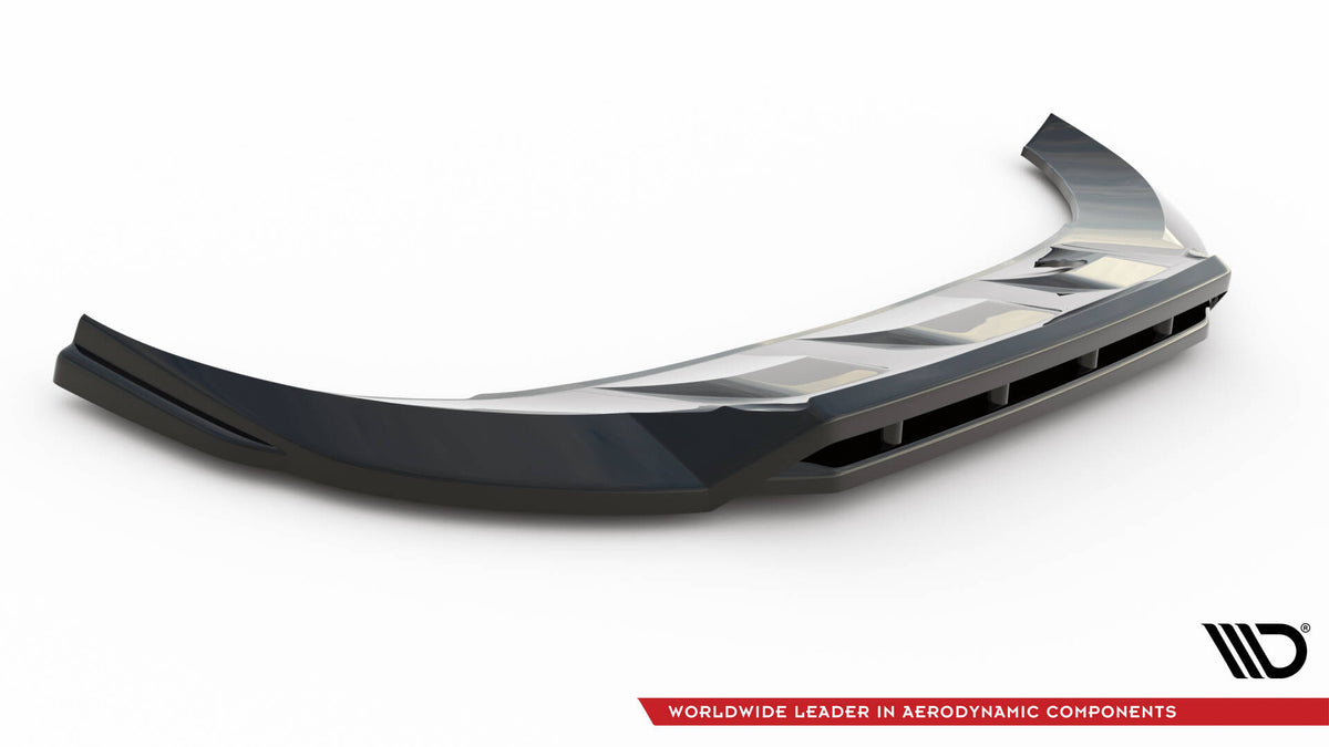 Street+ Spoilerlippe Front Ansatz passend für Cupra Ateca Mk1 Facelift schwarz Hochglanz – Ansicht 5