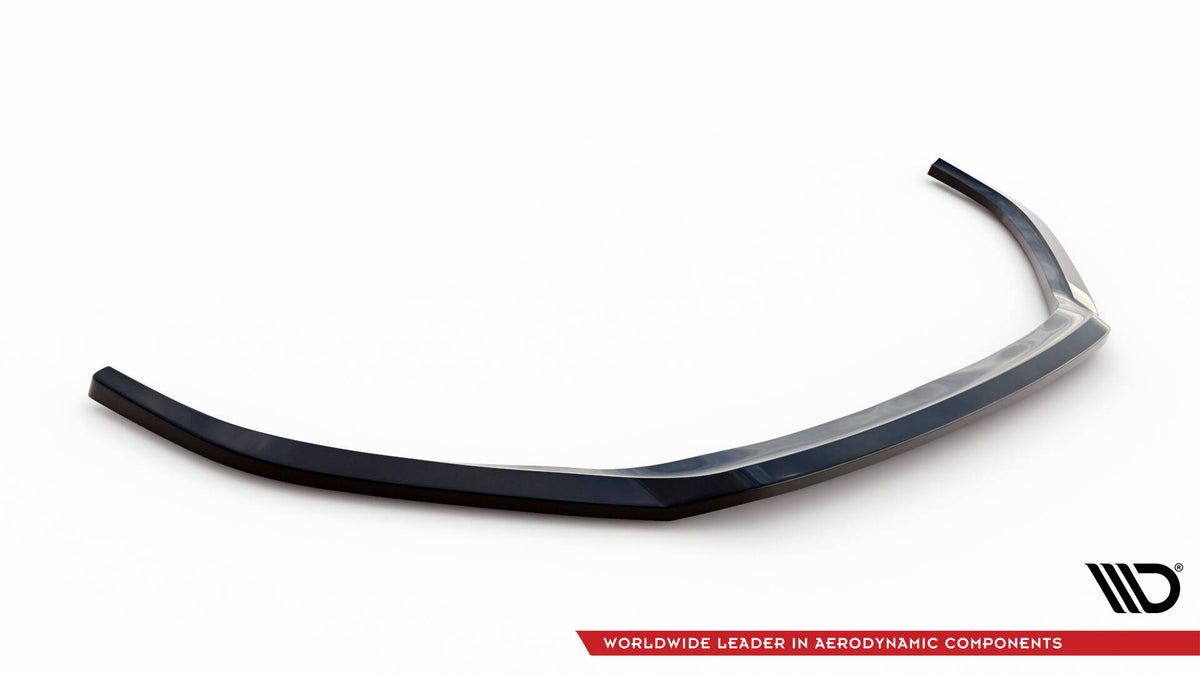Street+ Spoilerlippe Front Ansatz V.1 passend für Mazda 6 Mk3 Facelift schwarz Hochglanz – Ansicht 6