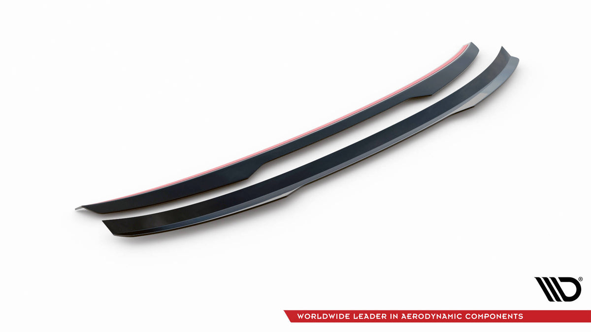 Heckspoiler Lippe Audi A6 Limousine C8 / C8 Facelift schwarz Hochglanz – Ansicht 6