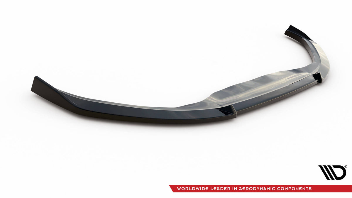Street+ Spoilerlippe Front Ansatz V.3 passend für Toyota Yaris Mk4 schwarz Hochglanz – Ansicht 7