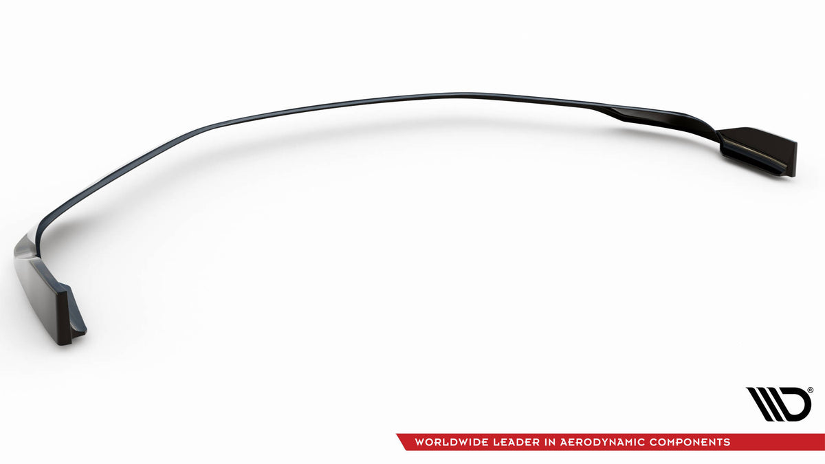 Street+ Spoilerlippe Front Ansatz passend für Porsche 911 Turbo S 992 schwarz Hochglanz – Ansicht 7