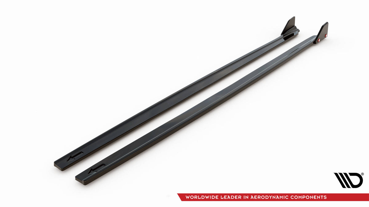Street+ Seitenschweller Leisten passend für V.1 + Flaps passend für Toyota Yaris Mk4 – Ansicht 6