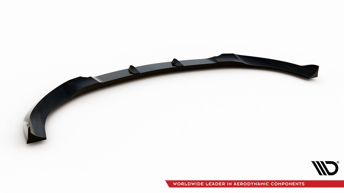 Street+ Spoilerlippe Front Ansatz V.2 passend für Mercedes-Benz CLE AMG-Line C236 schwarz Hochglanz – Ansicht 6
