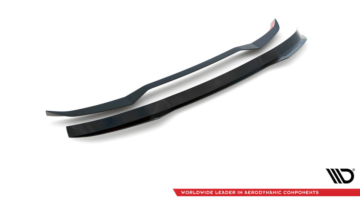 Höher Heckspoiler Lippe BMW X4 M F98 Facelift schwarz Hochglanz – Ansicht 6
