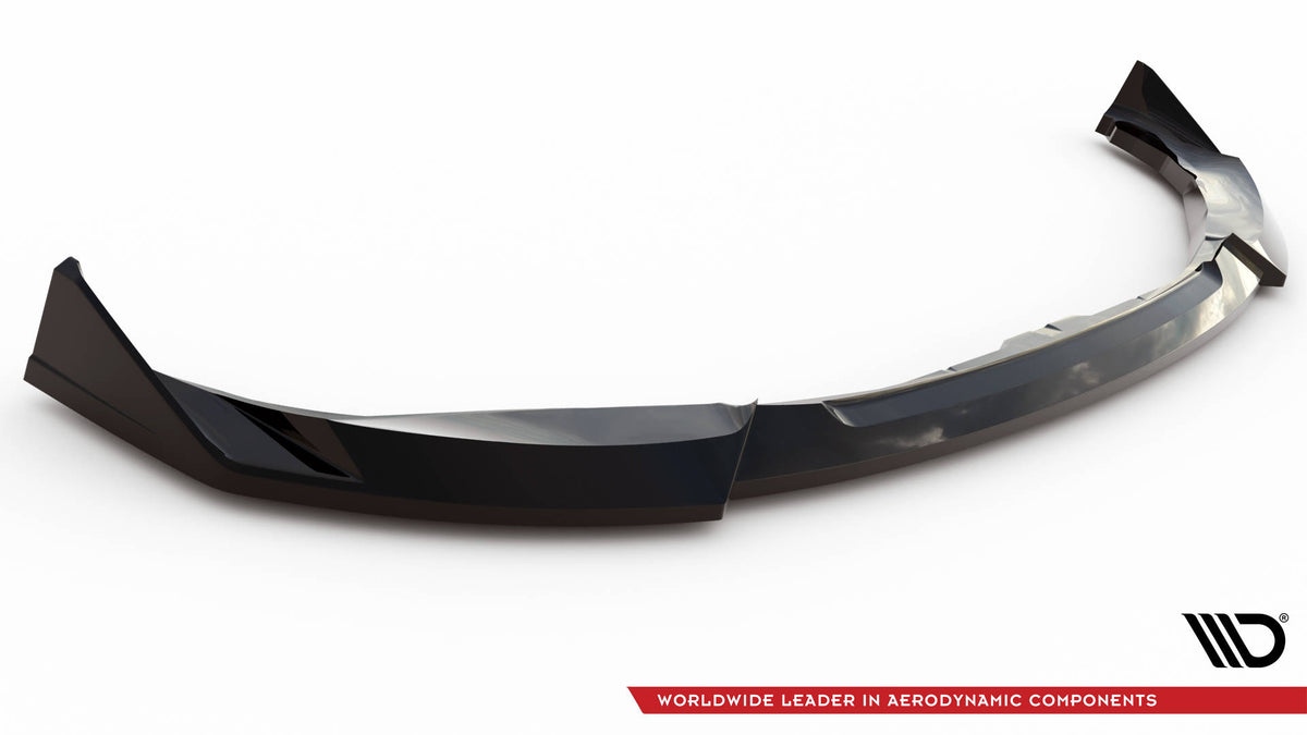 Street+ Spoilerlippe Front Ansatz V.5 passend für BMW M2 G87 schwarz Hochglanz – Ansicht 5