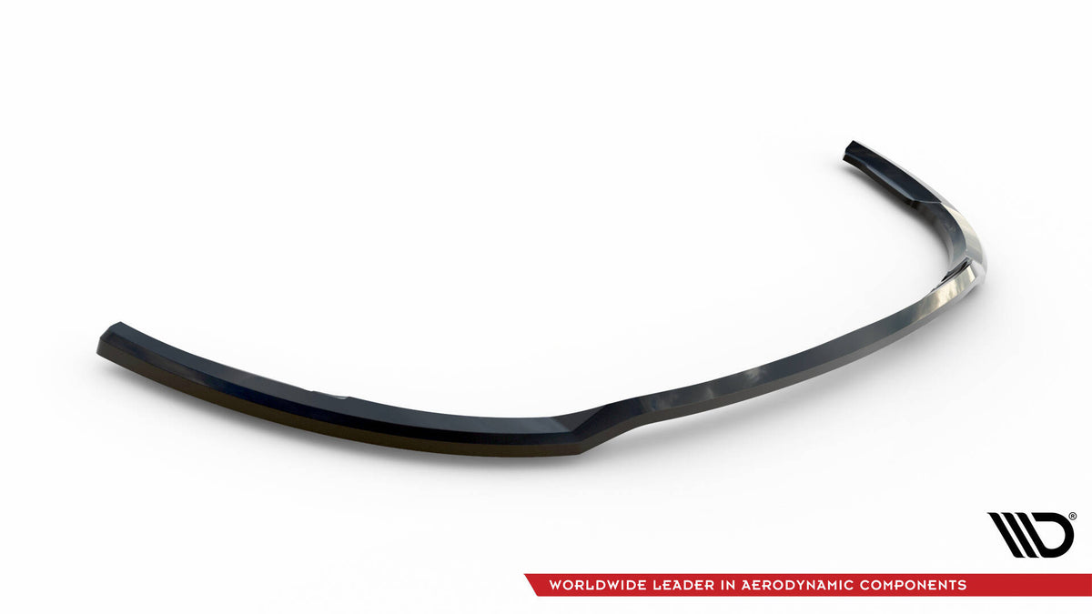 Street+ Spoilerlippe Front Ansatz V.1 passend für Renault Megane GT Mk3 Facelift schwarz Hochglanz – Ansicht 5