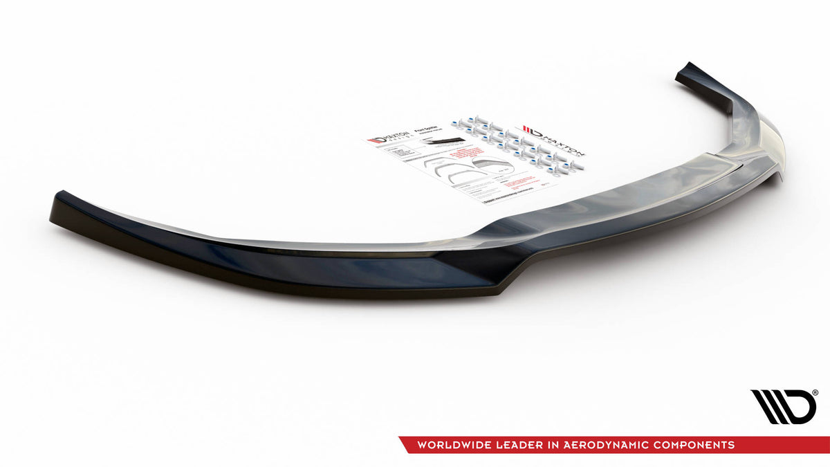 Street+ Spoilerlippe Front Ansatz V.2 passend für Dodge Charger RT Mk7 Facelift schwarz Hochglanz – Ansicht 5