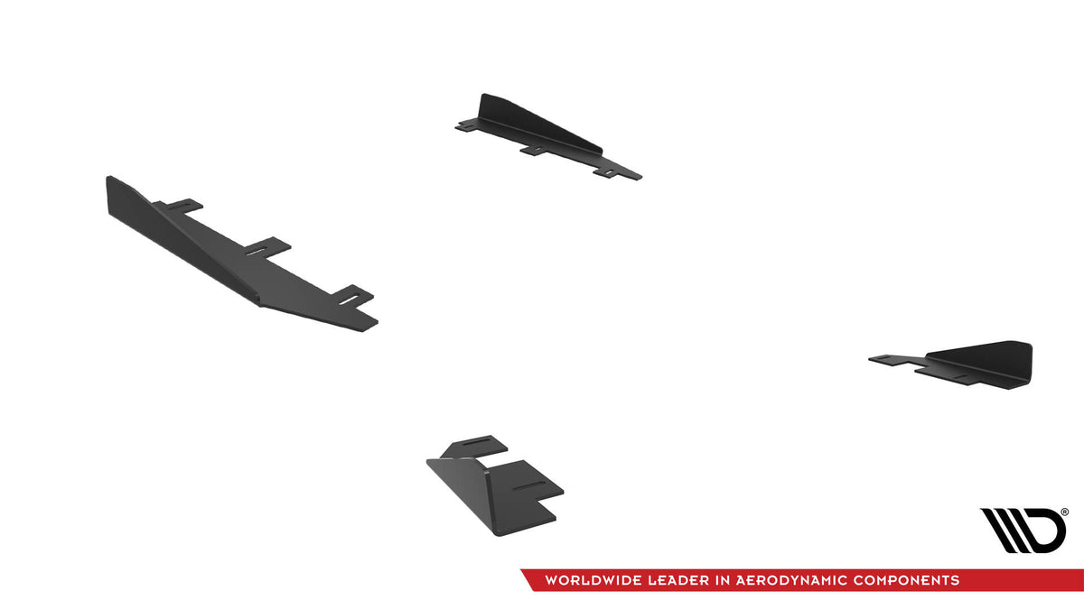 Seitenschweller Flaps passend für Subaru BRZ Mk2 schwarz Hochglanz – Ansicht 6