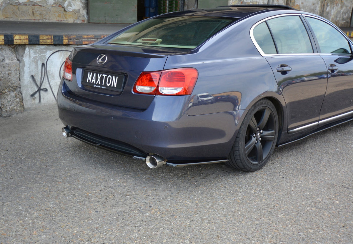 Heckansatz Lexus GS Mk3 schwarz Hochglanz – Ansicht 3