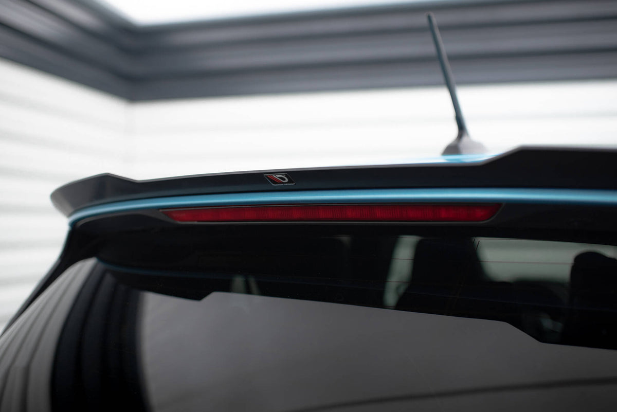 Heckspoiler Lippe Renault Clio Mk5 schwarz Hochglanz – Ansicht 5