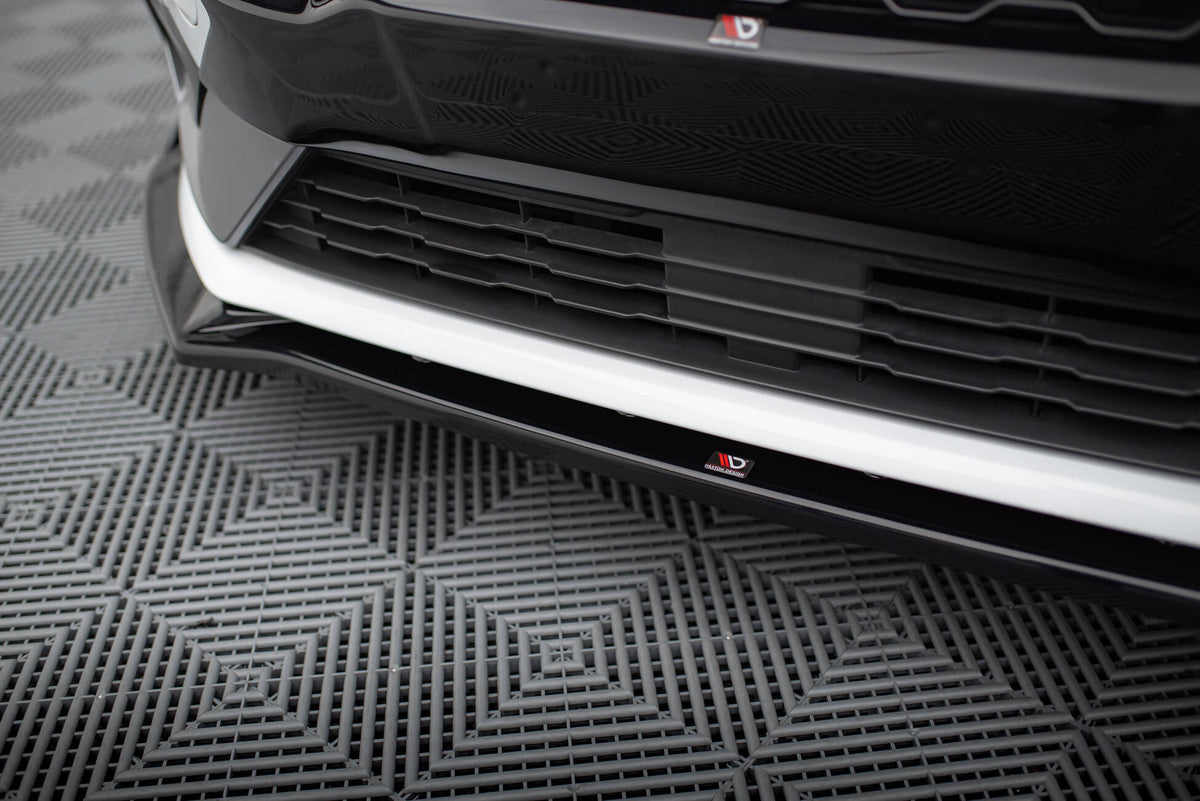 Street+ Spoilerlippe Front Ansatz V.4 + Flaps passend für Ford Fiesta ST / ST-Line – Ansicht 3