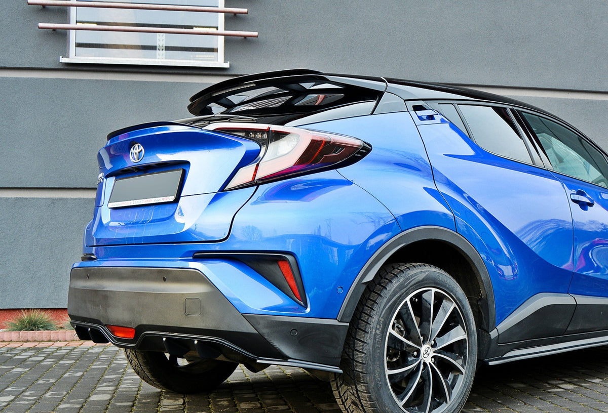 Heckspoiler Lippe V.2 Toyota C-HR Mk1 schwarz Hochglanz – Ansicht 1