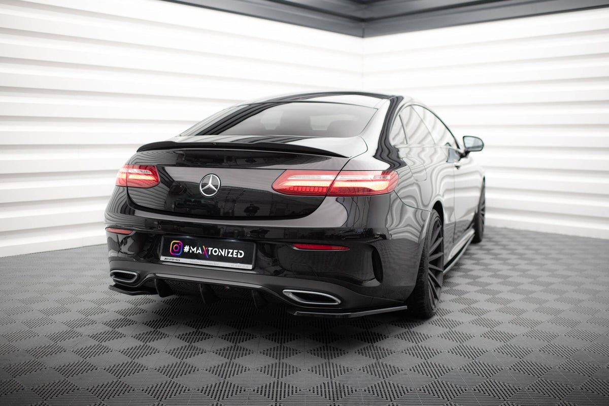 Heckspoiler Lippe Mercedes-Benz E-Klasse W213 Coupe (C238) AMG-Line / 53 AMG schwarz Hochglanz – Ansicht 4