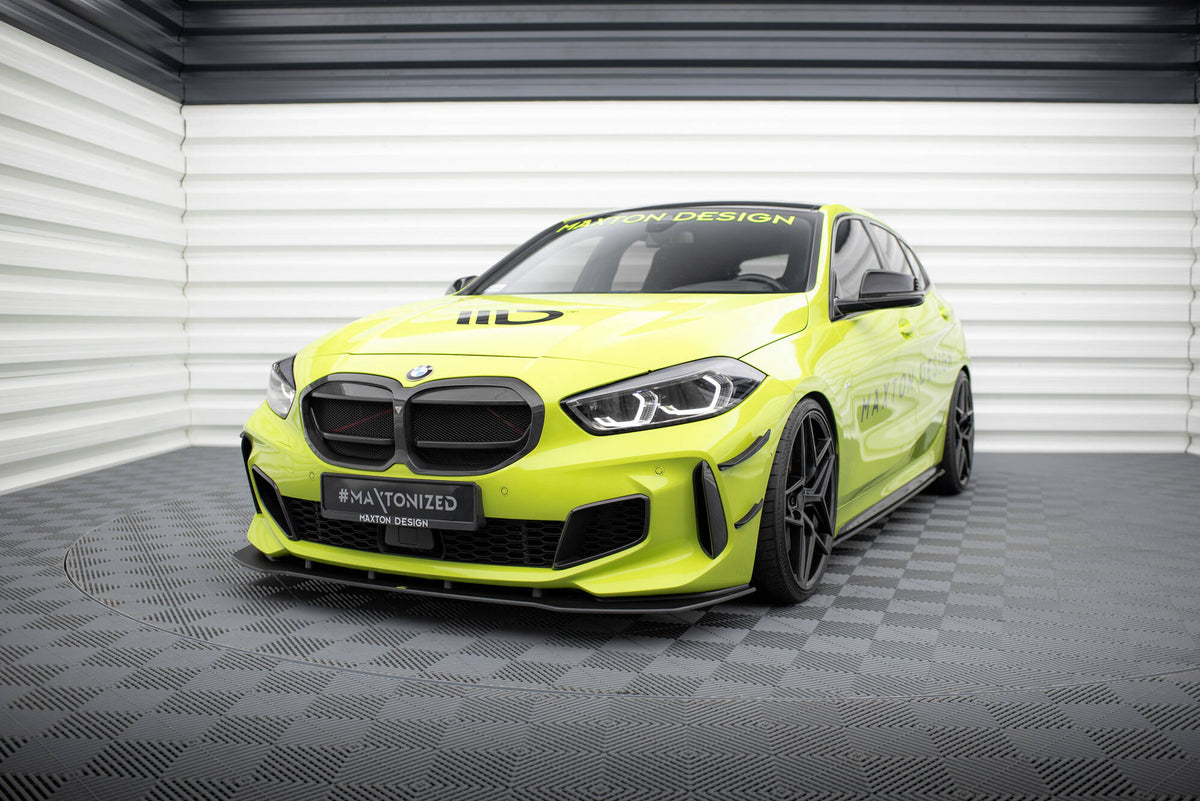 Street Pro Street+ Spoilerlippe Front Ansatz passend für BMW 1er M-Paket / M135i / 128ti F40 – Ansicht 3