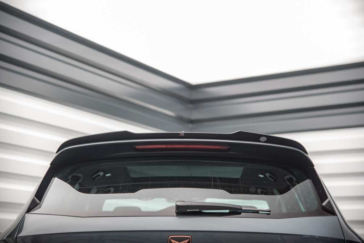 Heckspoiler Lippe Cupra Ateca Mk1 / Mk1 Facelift schwarz Hochglanz – Ansicht 1