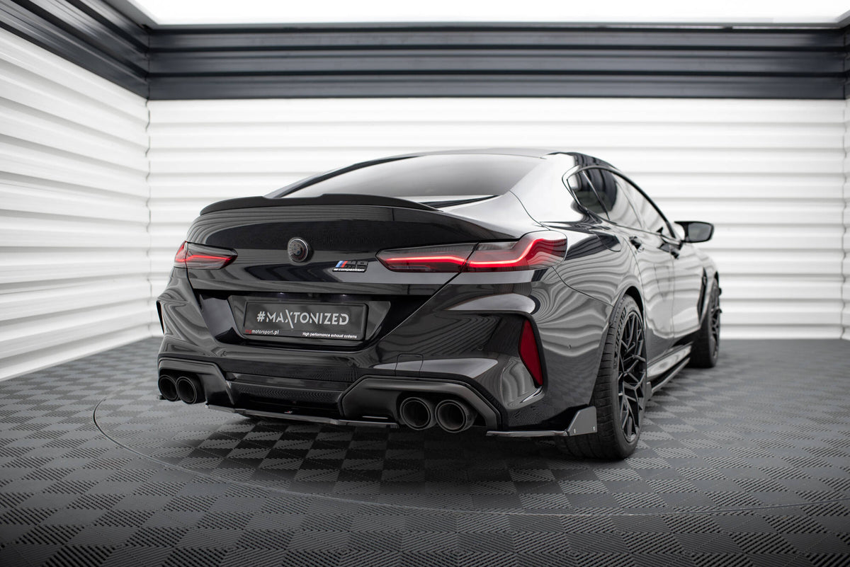 Heck Ansatz Flaps Diffusor V.1 + Flaps passend für BMW M8  Gran Coupe F93 – Ansicht 3