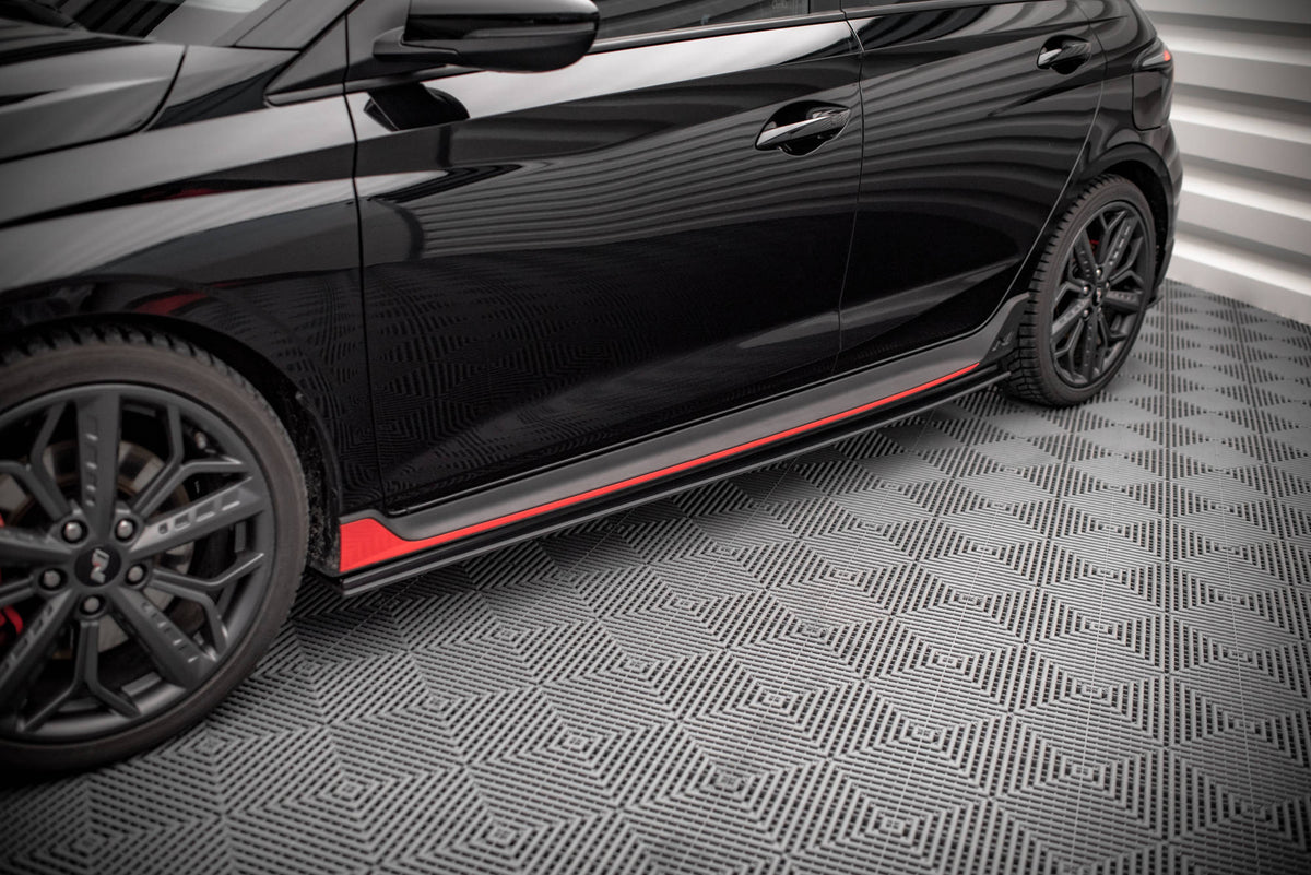 Street Pro Street+ Seitenschweller Leisten passend für Hyundai I20 N Mk3 – Ansicht 1