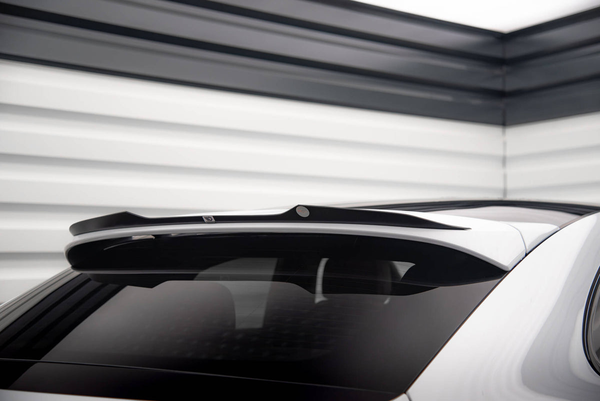 Heckspoiler Lippe Porsche Cayenne Coupe Mk3 schwarz Hochglanz – Ansicht 3