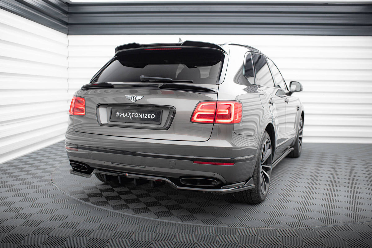 Street+ Mittlerer Diffusor RACE passend für Bentley Bentayga Mk1 schwarz Hochglanz – Ansicht 1