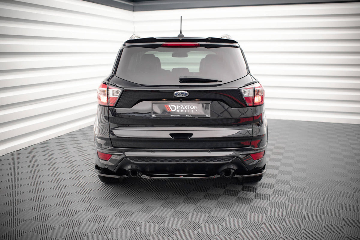 Heckansatz Ford Escape ST-Line Mk3 schwarz Hochglanz – Ansicht 1