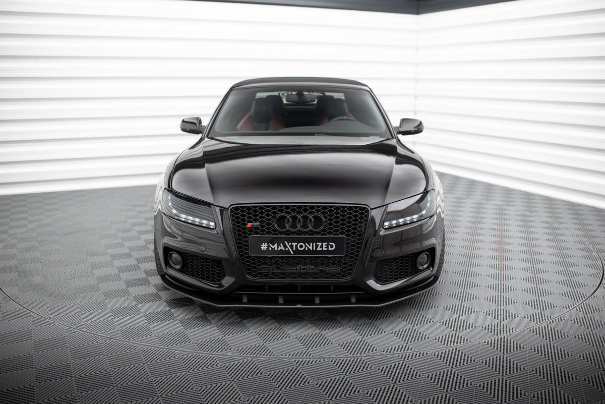Street Pro Street+ Spoilerlippe Front Ansatz passend für Audi S5 / A5 S-Line 8T – Ansicht 1