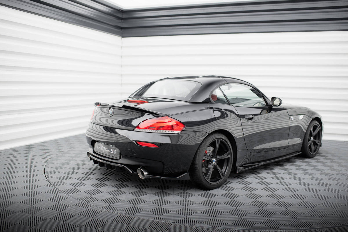 Street+ Mittlerer Diffusor RACE passend für V.1 BMW Z4 M-Paket E89 Facelift schwarz Hochglanz – Ansicht 1