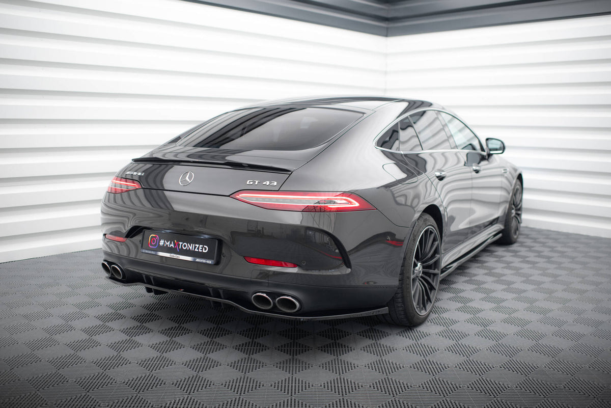 Street+ Mittlerer Diffusor RACE passend für Mercedes-AMG GT 53 4-Door Coupe X290 schwarz Hochglanz – Ansicht 1