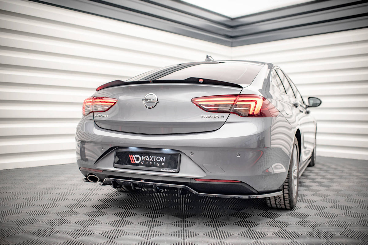 Street+ Mittlerer Diffusor RACE passend für Opel Insignia Mk2 schwarz Hochglanz – Ansicht 1