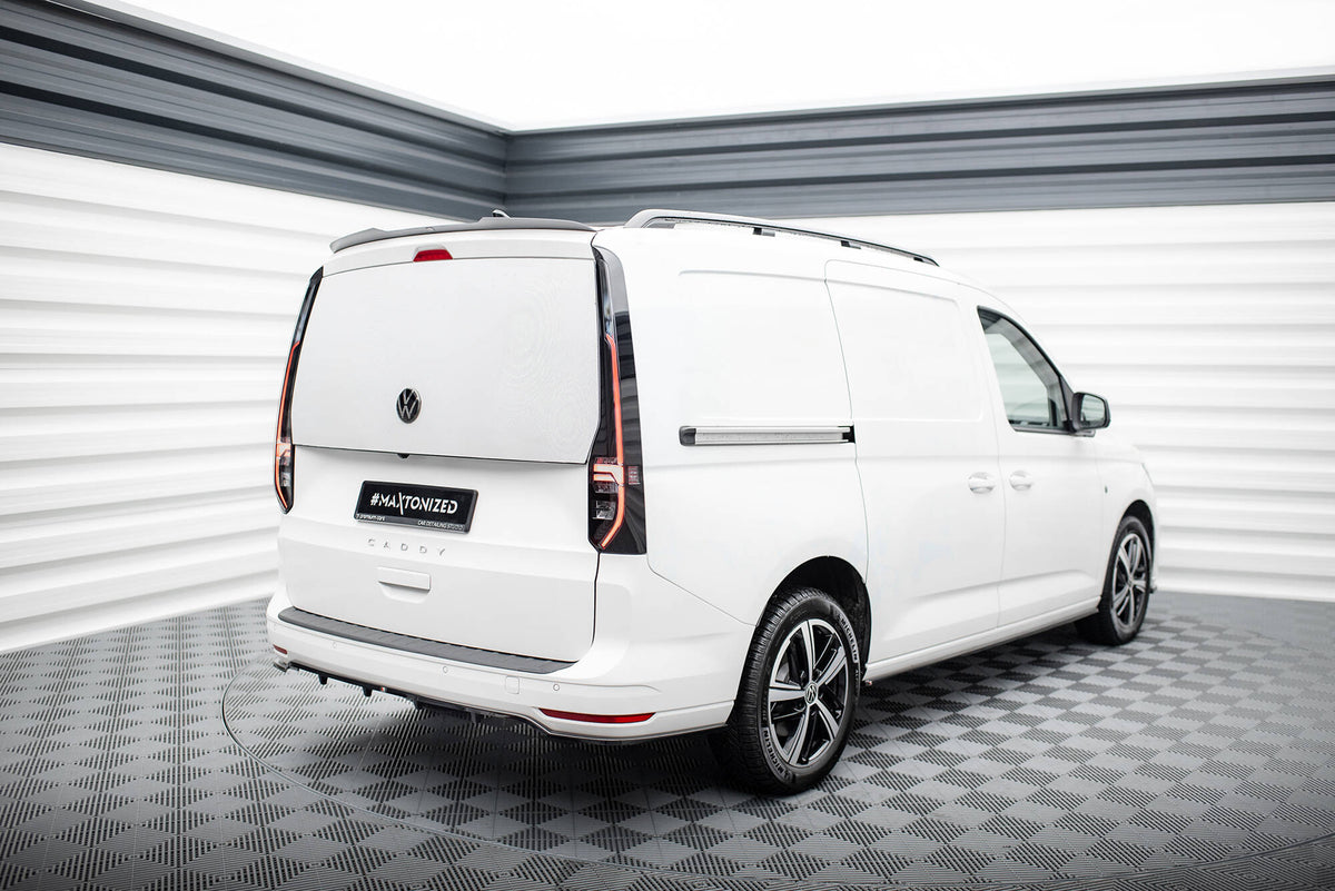 Street+ Mittlerer Diffusor RACE passend für VW Caddy Maxi Mk5 schwarz Hochglanz – Ansicht 4