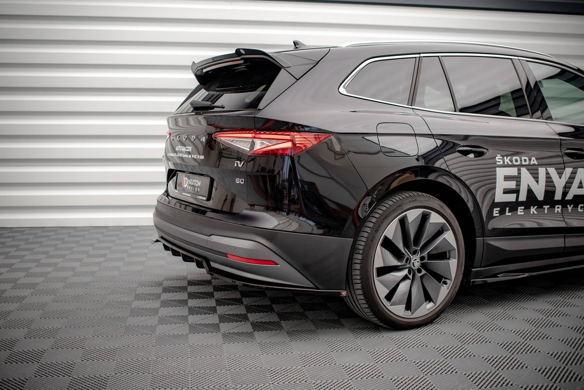 Street+ Mittlerer Diffusor RACE passend für Skoda Enyaq iV schwarz Hochglanz – Ansicht 7
