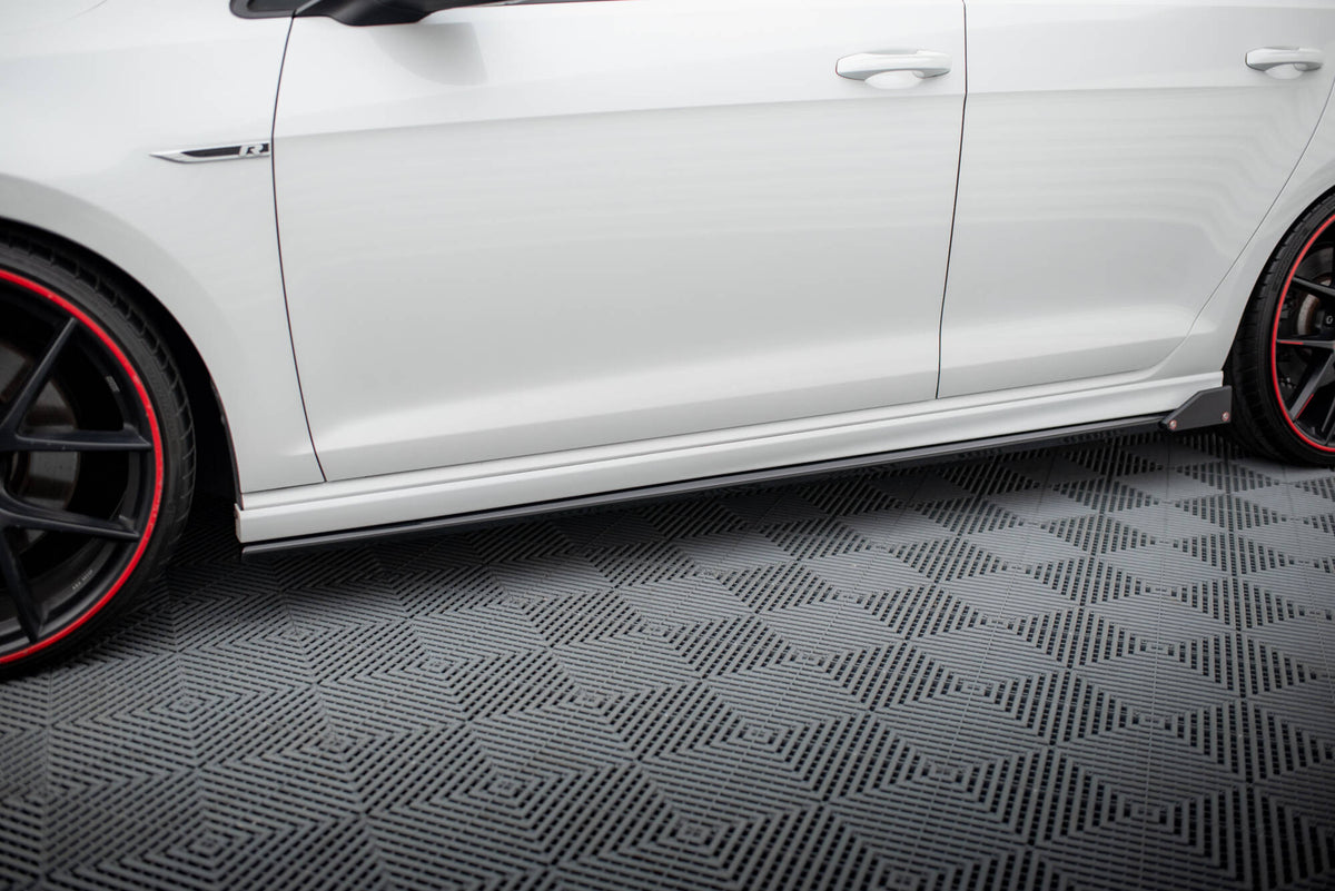 Street+ Seitenschweller Leisten passend für V.3 + Flaps passend für VW Golf R / R-Line Mk7 – Ansicht 3