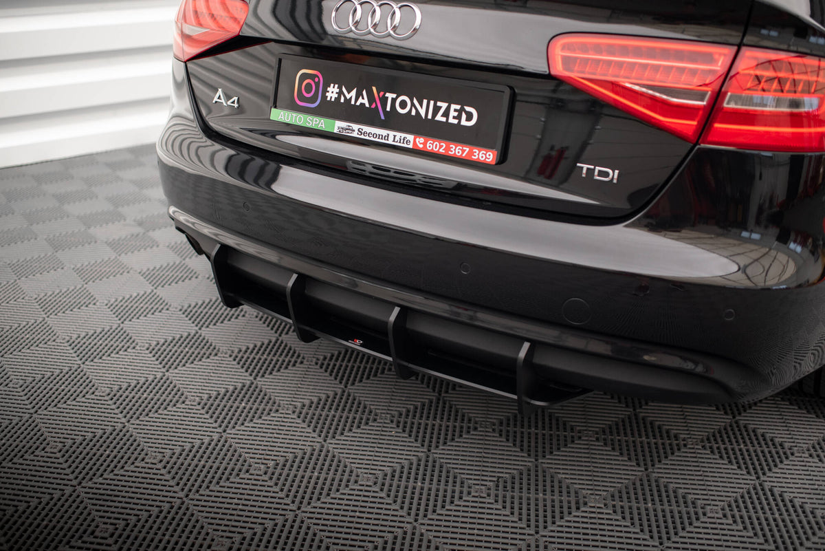 Street Pro Heckschürze passend für Audi A4 B8 Facelift – Ansicht 1