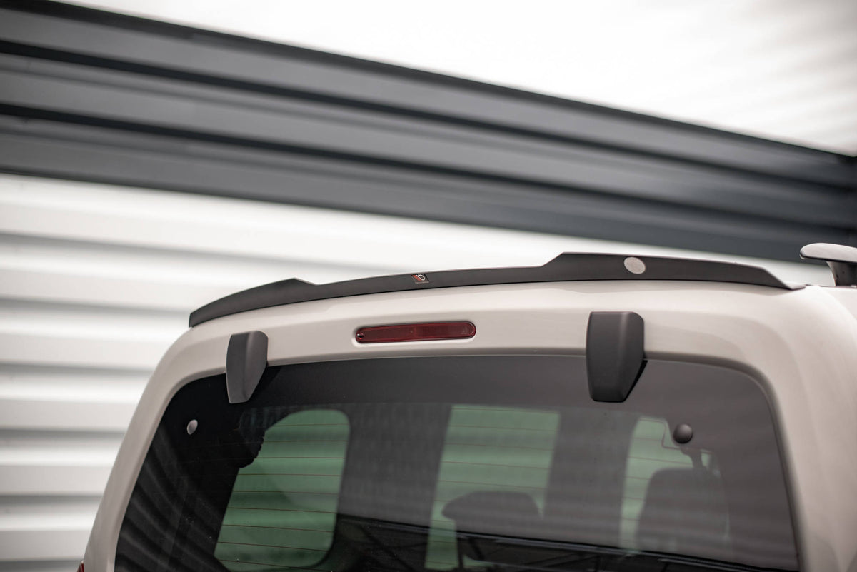 Heckspoiler Lippe Citroen Berlingo Mk3 schwarz Hochglanz – Ansicht 4