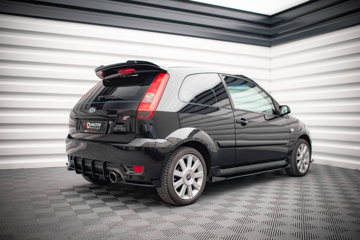 Seitenschweller Flaps passend für Ford Fiesta ST Mk6 schwarz Hochglanz – Ansicht 3