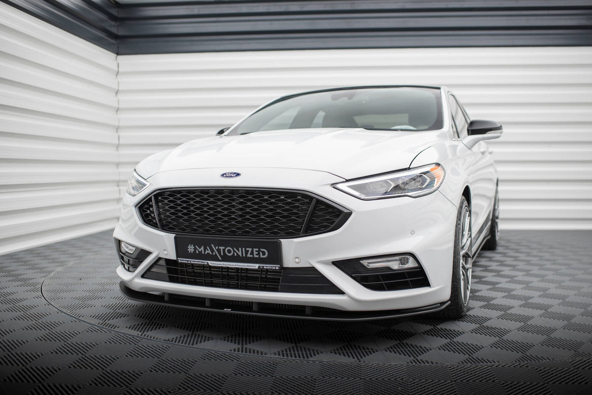 Street Pro Street+ Spoilerlippe Front Ansatz passend für Ford Mondeo Sport Mk5 Facelift / Fusion Sport Mk2 Facelift – Ansicht 3