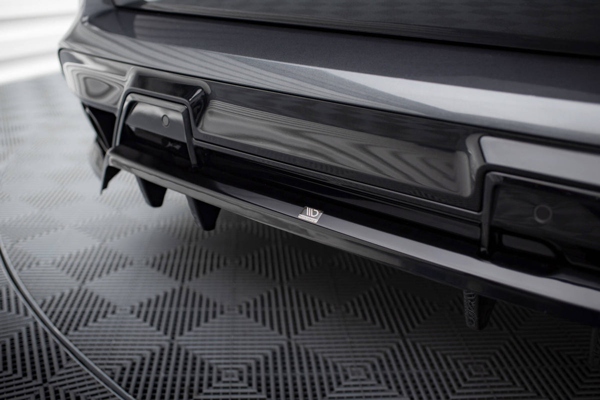 Street+ Mittlerer Diffusor RACE passend für BMW X5 M F95 / F95 Facelift  schwarz Hochglanz – Ansicht 3
