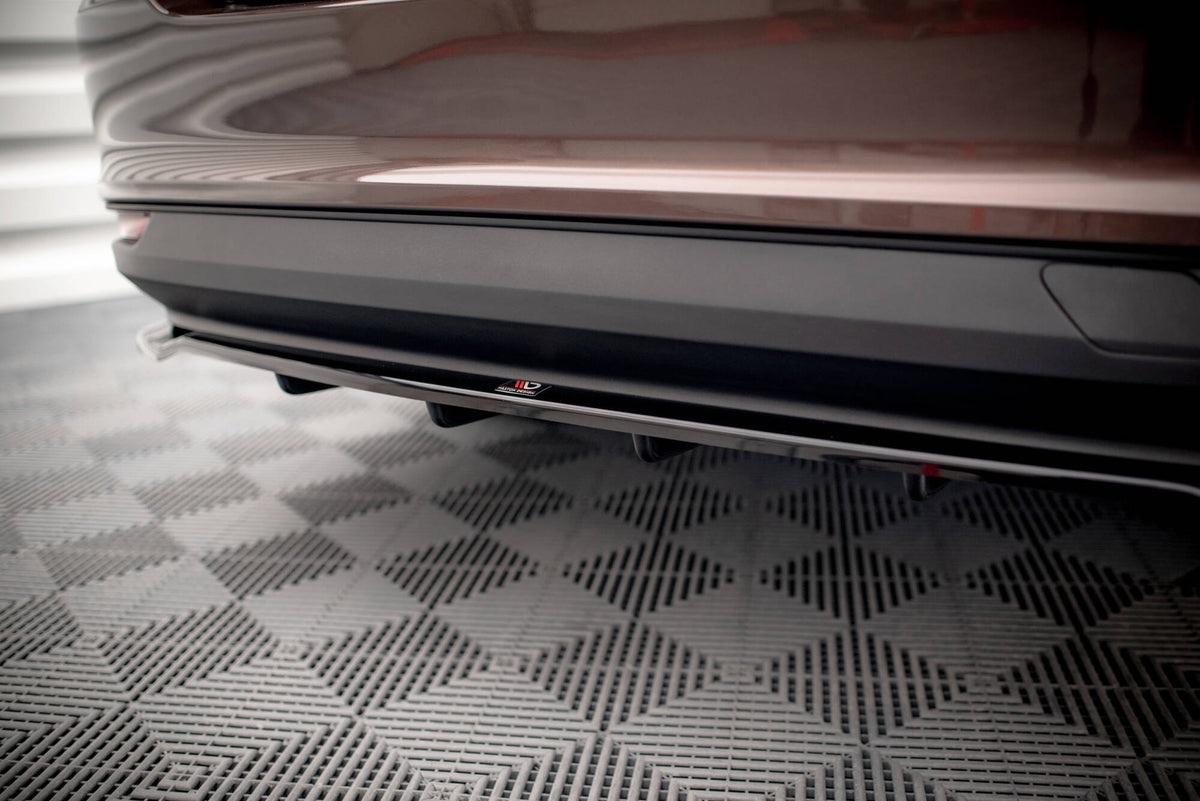 Street+ Mittlerer Diffusor RACE passend für Fiat Tipo S Limousine Mk1 schwarz Hochglanz – Ansicht 9