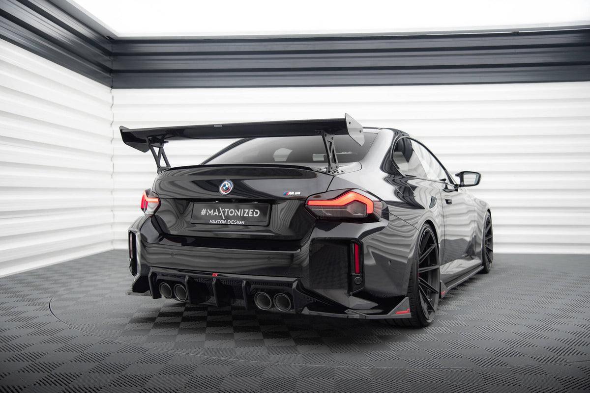 Carbon Fiber Spoiler With External Brackets Uprights BMW M2 G87 / M240i / 2 M-Paket / 2 Standard G42 – Ansicht 5
