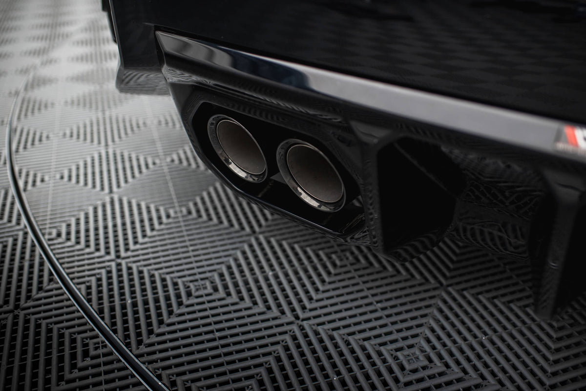 Diffusor Heck Ansatz V.2 passend für BMW M2 G87 schwarz Hochglanz – Ansicht 7