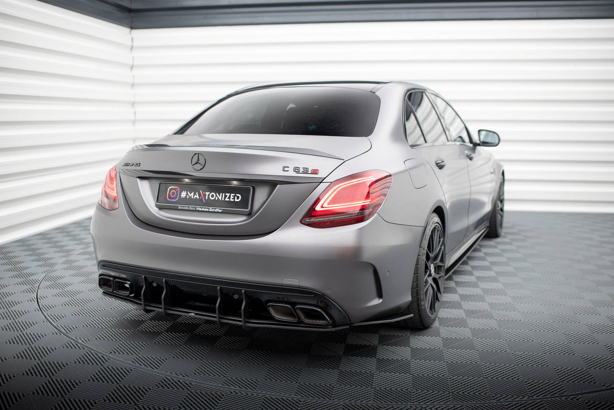 Street Pro Heckschürze passend für Mercedes-AMG C63 Limousine / Kombi W205 Facelift – Ansicht 5