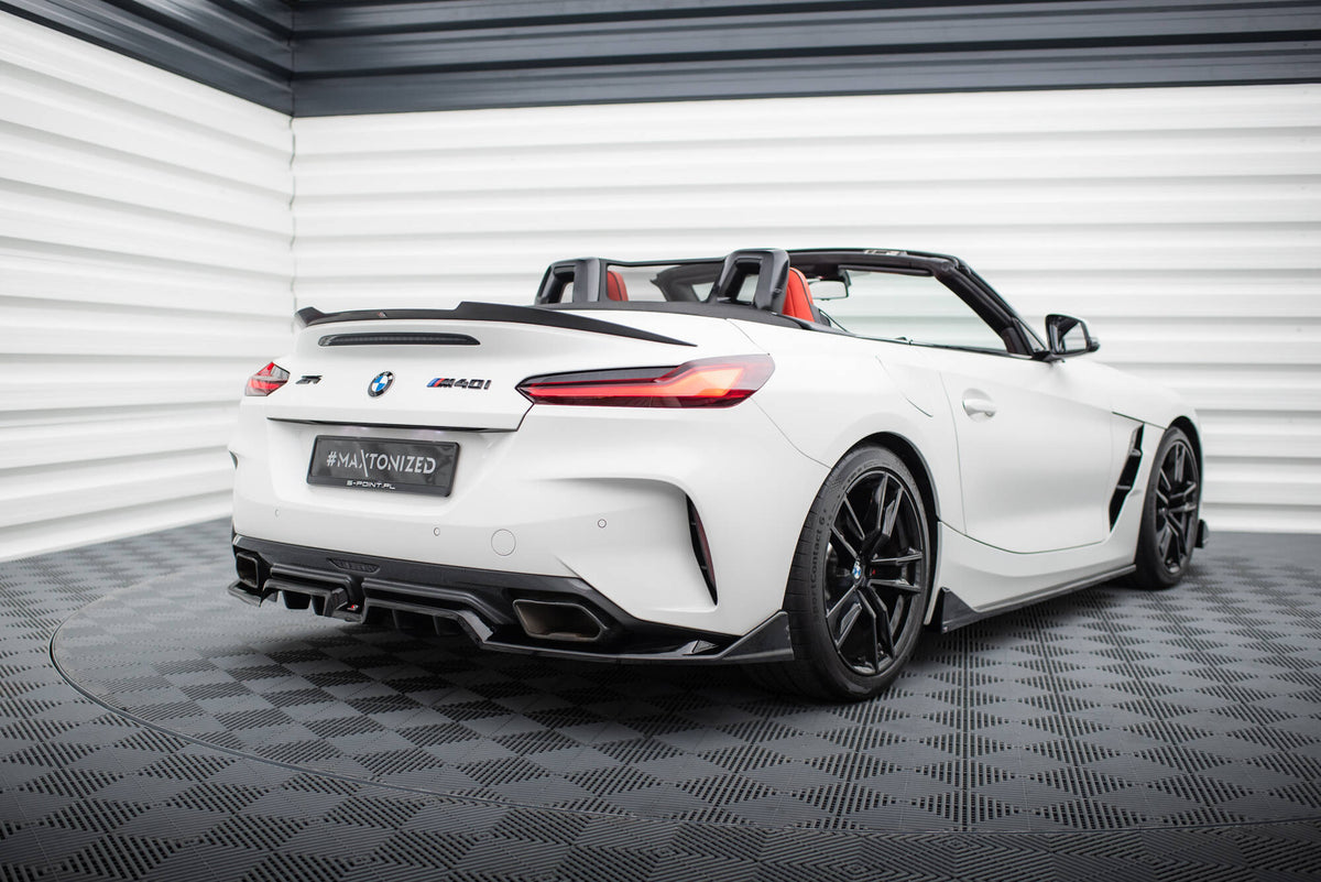 Street+ Mittlerer Diffusor RACE passend für BMW Z4 M40i G29 schwarz Hochglanz – Ansicht 5