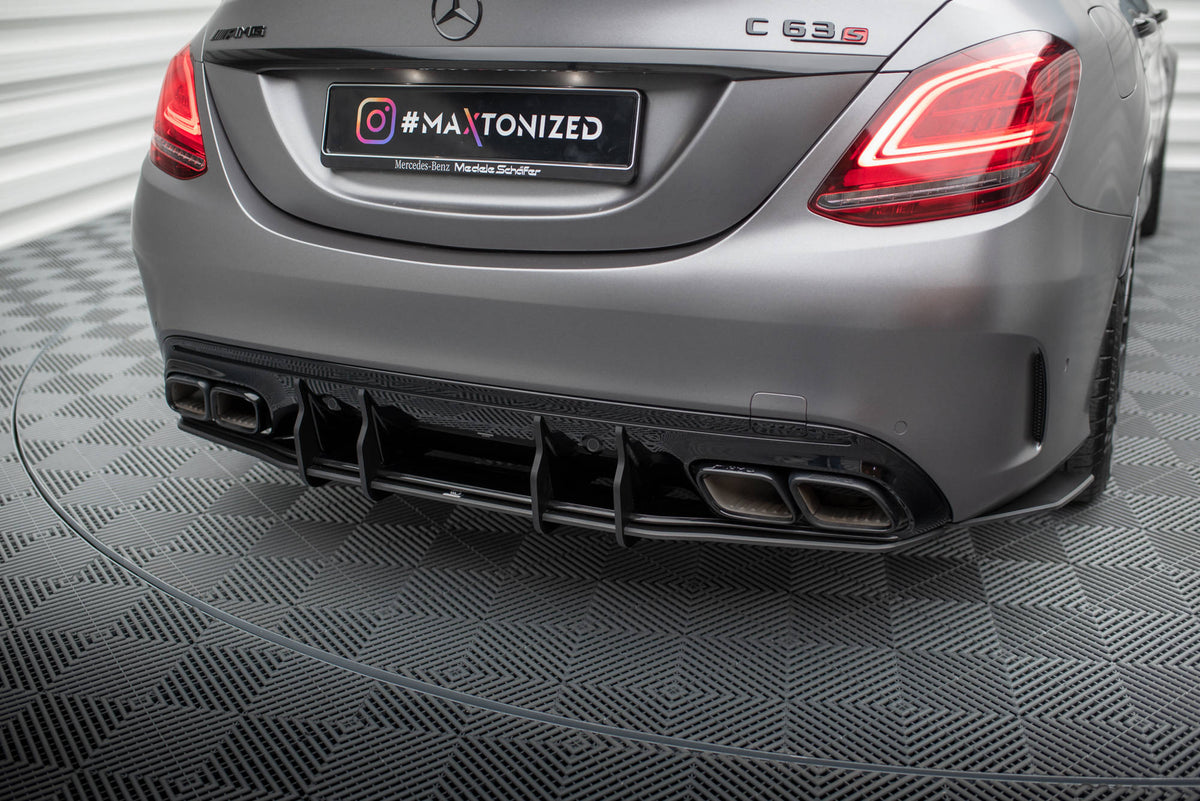 Street Pro Heckschürze passend für Mercedes-AMG C63 Limousine / Kombi W205 Facelift – Ansicht 4