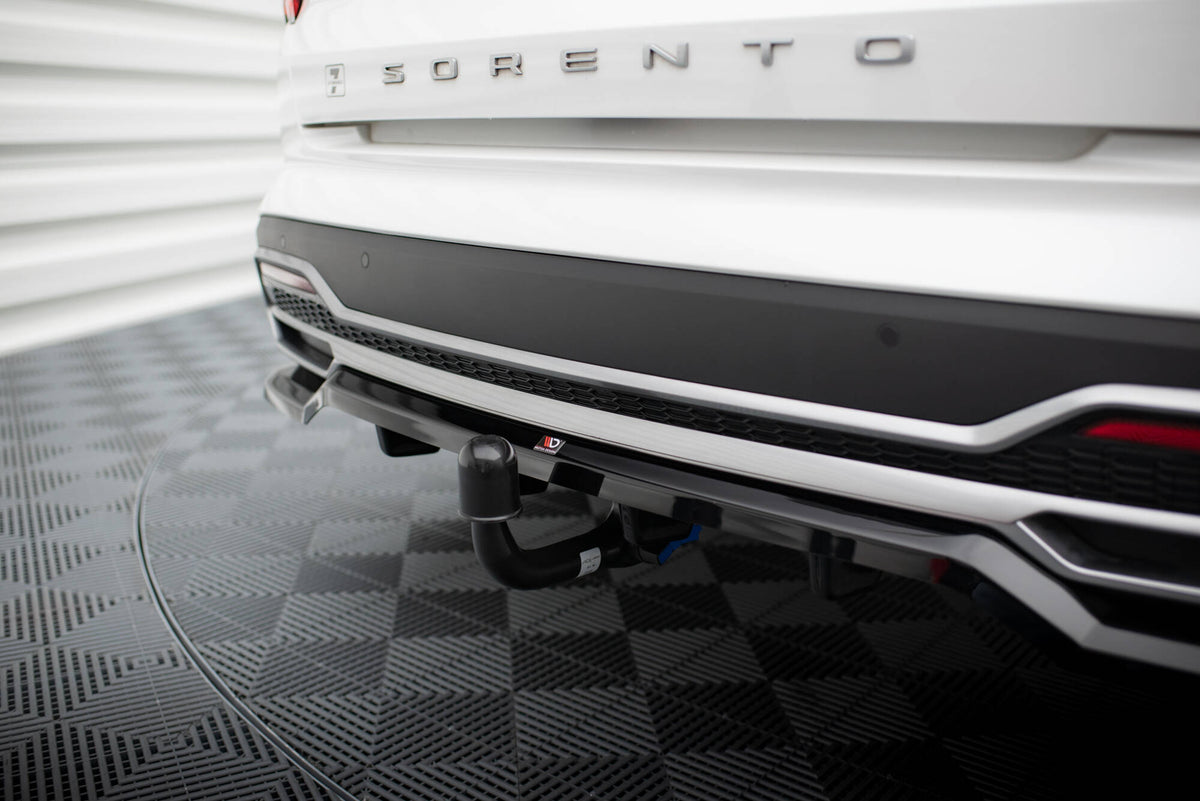 Street+ Mittlerer Diffusor RACE passend für Kia Sorento Mk4 schwarz Hochglanz – Ansicht 3