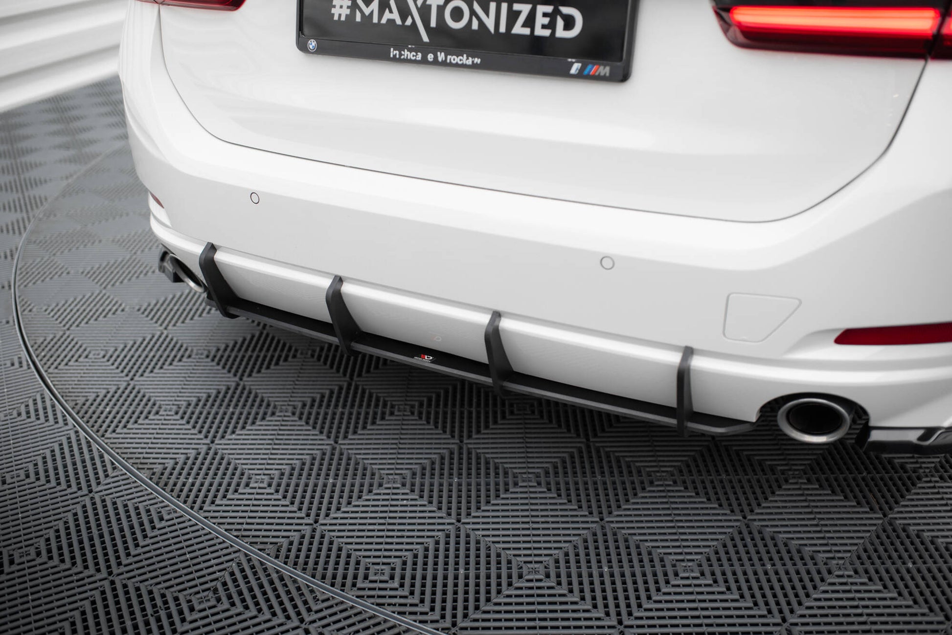Street Pro Heckschürze passend für BMW 3er Limousine / Touring G20 / G21 Facelift – Ansicht 3