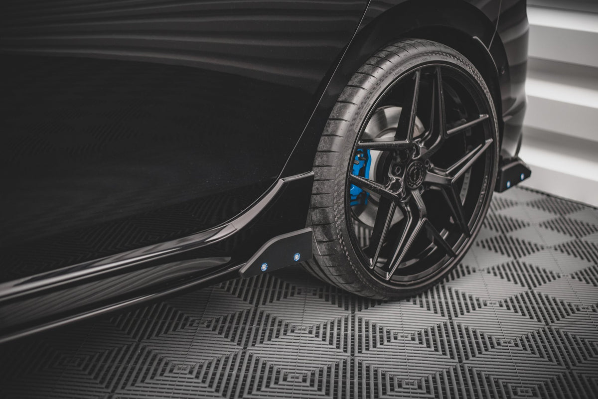 Street+ Seitenschweller Leisten V.2 passend für + Flaps passend für VW Golf R Hatchback Mk8 Facelift – Ansicht 6