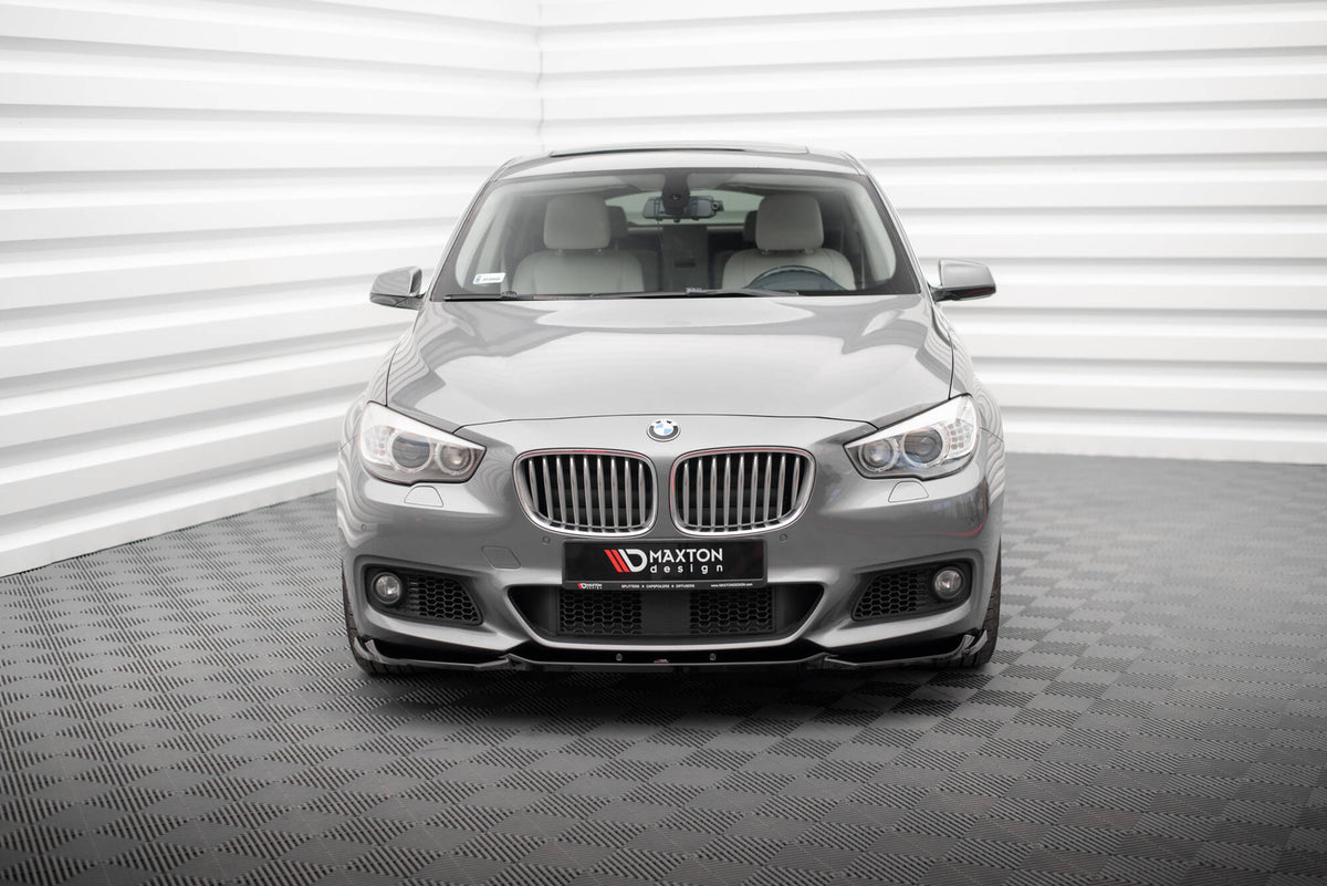 Street+ Spoilerlippe Front Ansatz passend für BMW 5er GT M-Paket F07 schwarz Hochglanz – Ansicht 3