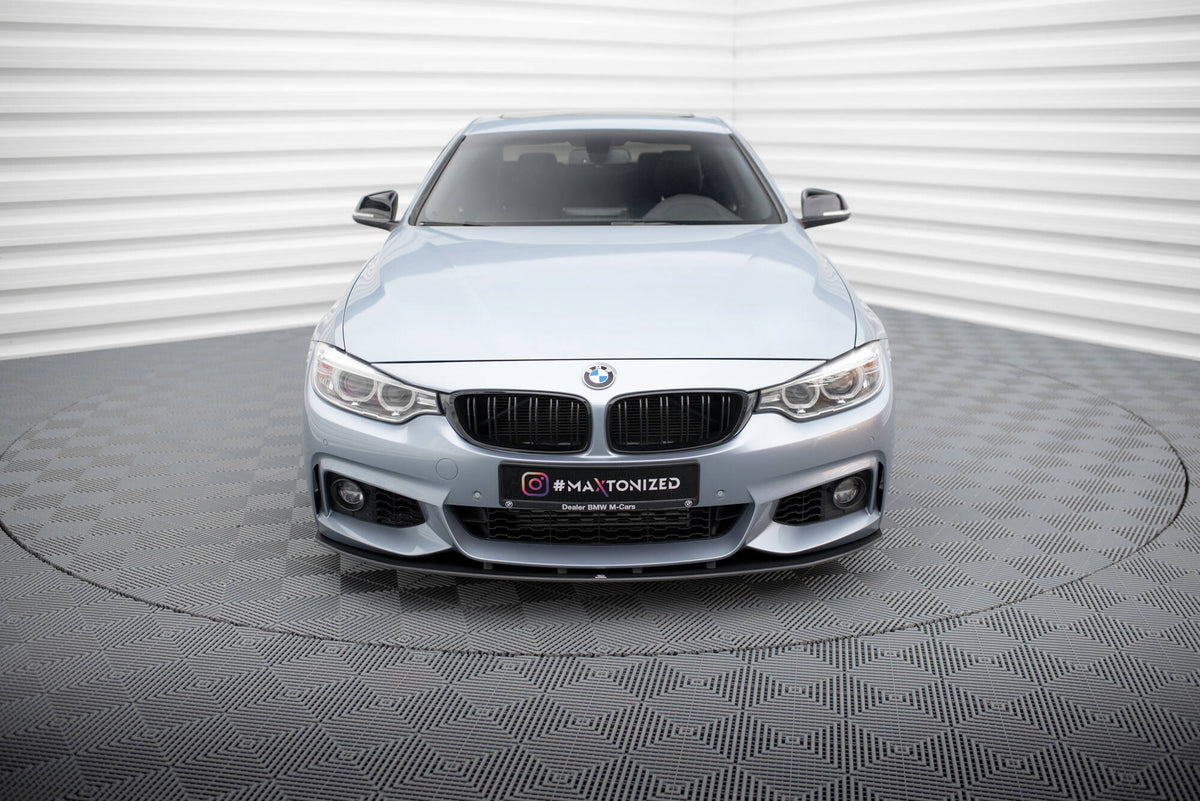 Street Pro Street+ Spoilerlippe Front Ansatz passend für BMW 4er Coupe / Gran Coupe / Cabrio M-Paket F32 / F36 / F33 – Ansicht 1