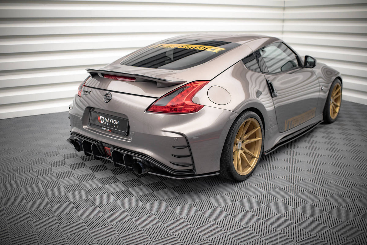 Street Pro Heck Ansatz Flaps Diffusor passend für Nissan 370Z Nismo Facelift – Ansicht 3