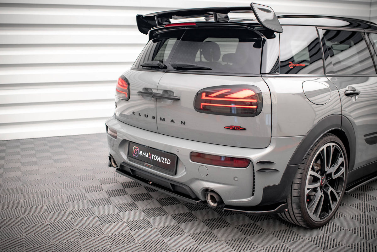 Heckansatz Mini Cooper Clubman John Cooper Works F54 Facelift schwarz Hochglanz – Ansicht 1