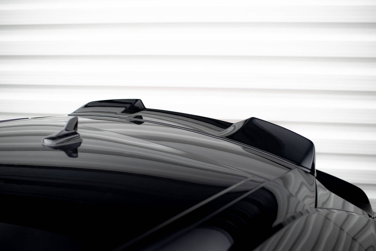 Höher Heckspoiler Lippe 3D Audi RSQ8 Mk1 Facelift schwarz Hochglanz – Ansicht 5